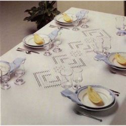 Borduurpakket Tafelkleed hardanger Oehlenslager 98251