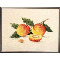 Borduurpakket Perziken Oehlenslager 99137