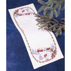 Borduurpakket Loper sneeuwlandschap Oehlenslager 99304