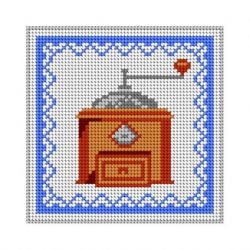 Voorbedrukt stramien koffiemolen Orchidea 1601