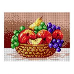 Voorbedrukt stramien fruit Orchidea 1642F