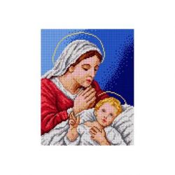 Voorbedrukt stramien Christus Orchidea 1774H