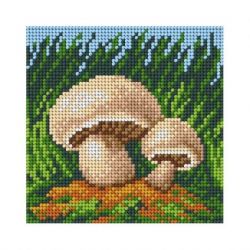 Voorbedrukt stramien champignon Orchidea 2208