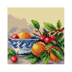 Voorbedrukt stramien fruit Orchidea 2360