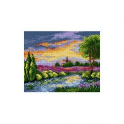 Voorbedrukt stramien molen Orchidea 2365H