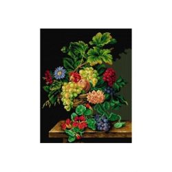 Voorbedrukt stramien bloemen Orchidea 2509M