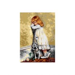 Voorbedrukt stramien van Charles Burto Orchidea 2674R