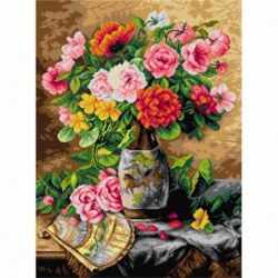 Voorbedrukt stramien van Pierre Garnie Orchidea 2725R