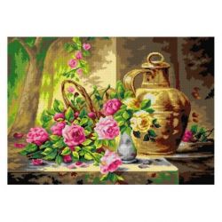 Voorbedrukt stramien bloemen Orchidea 2778R