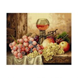 Voorbedrukt stramien fruit Orchidea 2792M