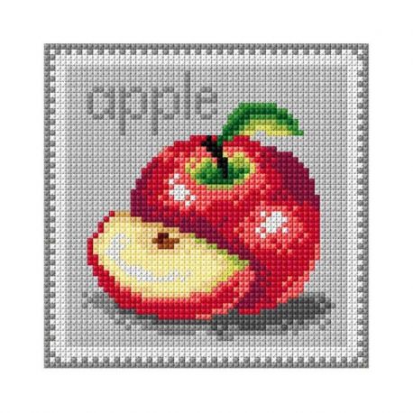 Voorbedrukt stramien appel Orchidea 2876