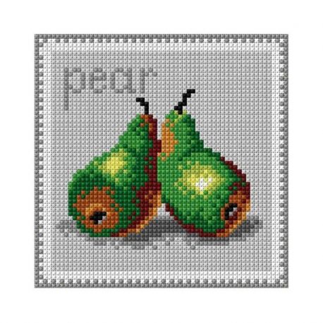 Voorbedrukt stramien peer Orchidea 2877