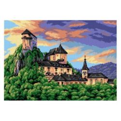 Voorbedrukt stramien kasteel Orava Orchidea 2879R