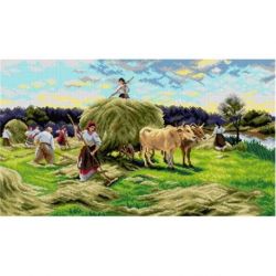 Voorbedrukt stramien hooien Orchidea 2927R