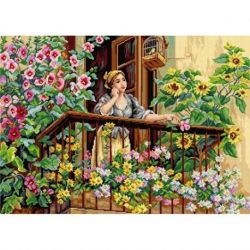 Voorbedrukt stramien rustig moment Orchidea 2980R