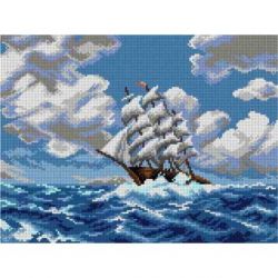 Voorbedrukt stramien Klipper van Robert Atkinson Fox Orchidea 3118J