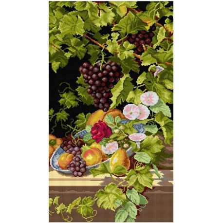 Voorbedrukt stramien stilleven fruit Orchidea 3323