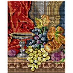 Voorbedrukt stramien druiven Orchidea 3345