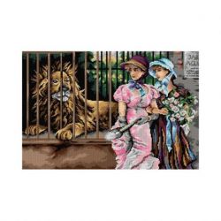 Voorbedrukt stramien van Daniel Hernandez Morillo-Een vorstelijke bewonderaar Orchidea 3367Q