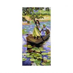 Voorbedrukt stramien John Lavery-terug van de markt Orchidea 3376Q