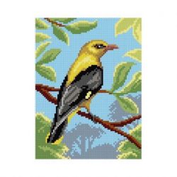 Voorbedrukt stramien Wielewaal Orchidea 3441