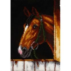 Smyrna Knoopkleed paard op stal Orchidea 4136