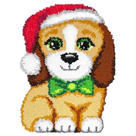 Smyrna-knoopkleed kersthond Orchidea 4194