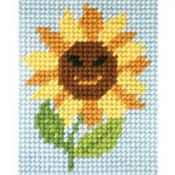 Borduurpakket Zonnebloem Orchidea 9708