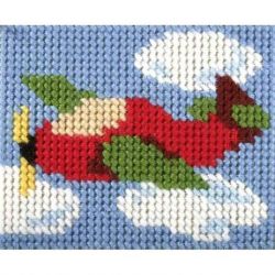 Borduurpakket Vliegtuig Orchidea 9728