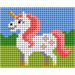 Borduurpakket eenhoorn Orchidea 9753