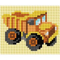 Borduurpakket truck Orchidea 9756