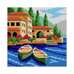 Borduurpakket landschap Orchidea 9772