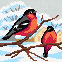 Kinderborduurpakket My First Embroidery Goudvinken Orchidea 9778