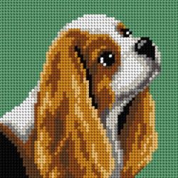 Kinderborduurpakket My First Embroidery Hond Orchidea 9784