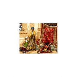 Voorbedrukt stramien tapijten handelaar Orchidea SAC126