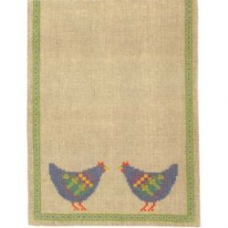 Borduurpakket Loper hanen Haandarbejdets Fremme 16-3460