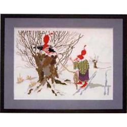 Borduurpakket HC Andersen-De tondeldoos Haandarbejdets Fremme 30-9926