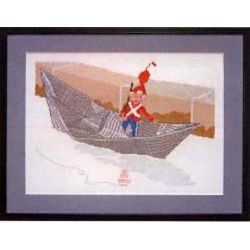 Borduurpakket HC Andersen-De standvastige tinnen soldaat Haandarbejdets Fremme 30-9927