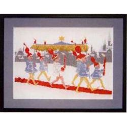 Borduurpakket HC Andersen-De nieuwe kleren van de keizer Haandarbejdets Fremme 30-9929