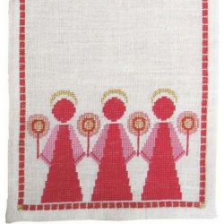 Borduurpakket Loper engelen Haandarbejdets Fremme 16-5223