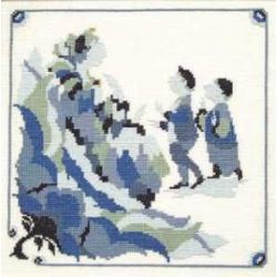 Borduurpakket Sprookje HC Andersen-de sneeuwkoningin Haandarbejdets Fremme 30-6773