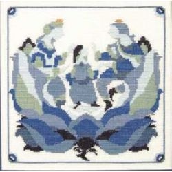 Borduurpakket Sprookje HC Andersen-de sneeuwkoningin Haandarbejdets Fremme 30-6774