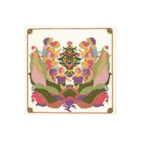 Borduurpakket Sprookje HC Andersen-De dennenboom Haandarbejdets Fremme 30-6784