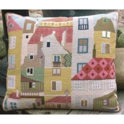 Borduurpakket Kussen gevels Haandarbejdets Fremme 20-6824