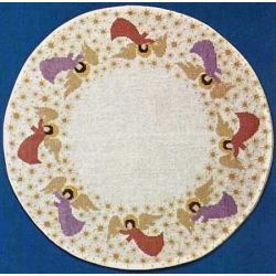 Borduurpakket Kleedje engelenkrans Haandarbejdets Fremme 15-4730