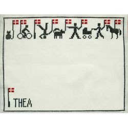 Borduurpakket Placemat Cartsten Haandarbejdets Fremme 14-9993.01