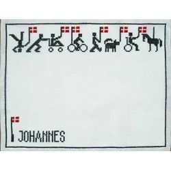 Borduurpakket Placemat Johannes Haandarbejdets Fremme 14-9993.03