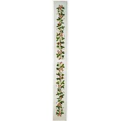 Borduurpakket tafelband wilde aardbeien Haandarbejdets Fremme 16-6666