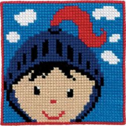 Kinderborduurpakket ridder Permin 9334