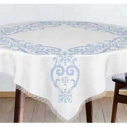 Borduurpakket Tafellaken krulrand Brodelia 2412-8562